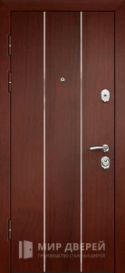 Входная дверь для загородного дома уличная №44 внутренняя - фото